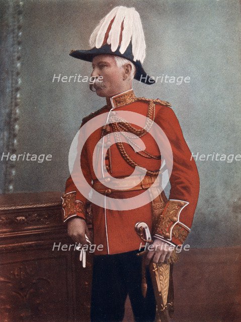 Major-General GH Marshall, Commanding Royal Artillery, South Africa Field Force, 1902.Artist: C Knight