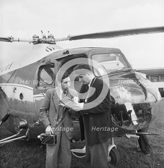 Filton Airfield, South Gloucestershire, 04/04/1957. Creator: John Laing plc.