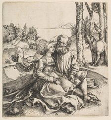 The Ill-Assorted Couple, ca. 1495. Creator: Albrecht Durer.