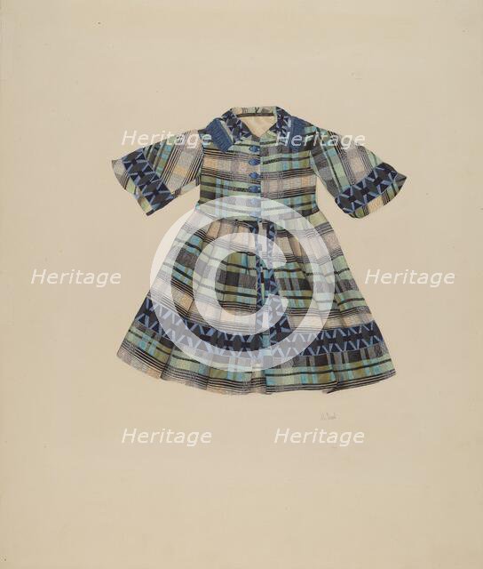 Child's Dress, c. 1937. Creator: Joseph L. Boyd.