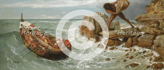Odysseus and Polyphemus, 1896. Artist: Böcklin, Arnold (1827-1901)