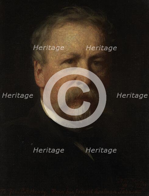 Self-Portrait, 1889. Creator: Eastman Johnson.