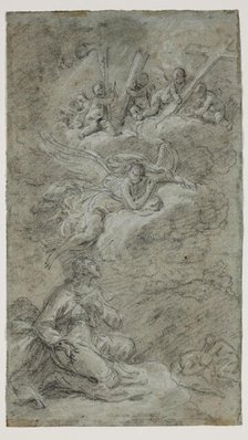 Christ in the Garden of Gethsemane, between 1692 and 1768. Creator: Jean Restout.