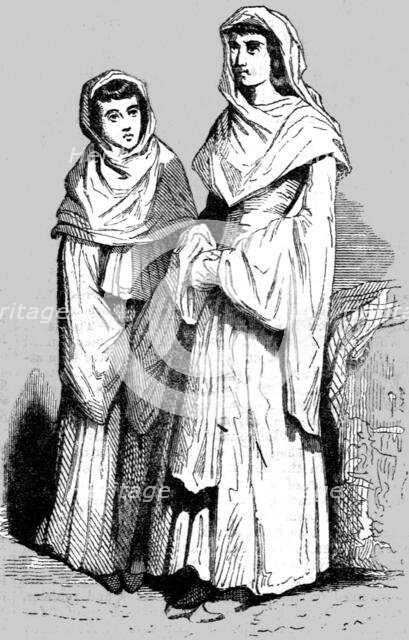 'Circassian Women (Mohammedans)', 1854. Creator: Unknown.
