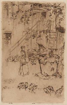 Turkeys, 1879-1880. Creator: James Abbott McNeill Whistler.