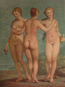 'Les Trois Graces', (The Three Graces), c1785, (1913). Artist: Jean Francois Janinet.