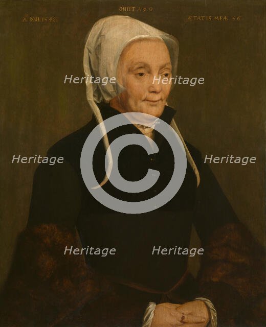 Portrait of a Woman, 1548. Creator: Pieter Pourbus.