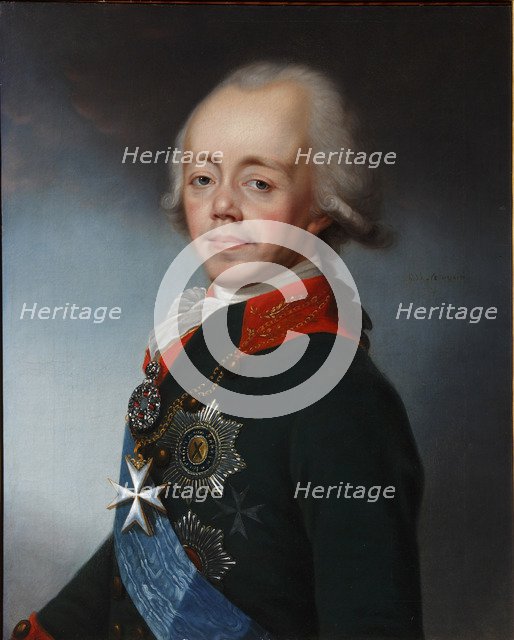 Portrait of the Emperor Paul I of Russia (1754-1801).