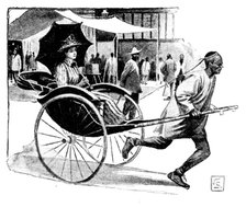 A Jinricksha, 1895. Creator: Unknown.