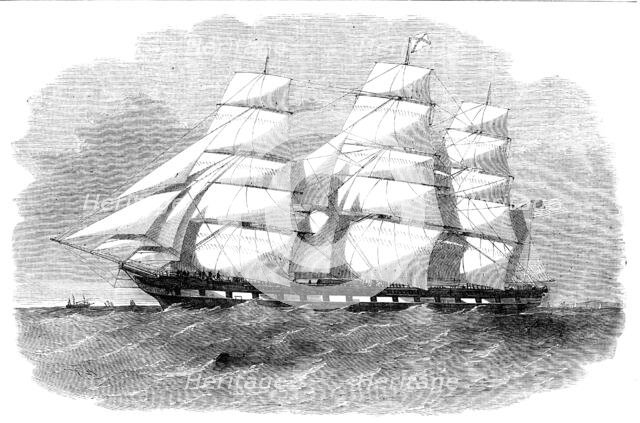 The New Ship "City of Mobile", 1856.  Creator: Unknown.