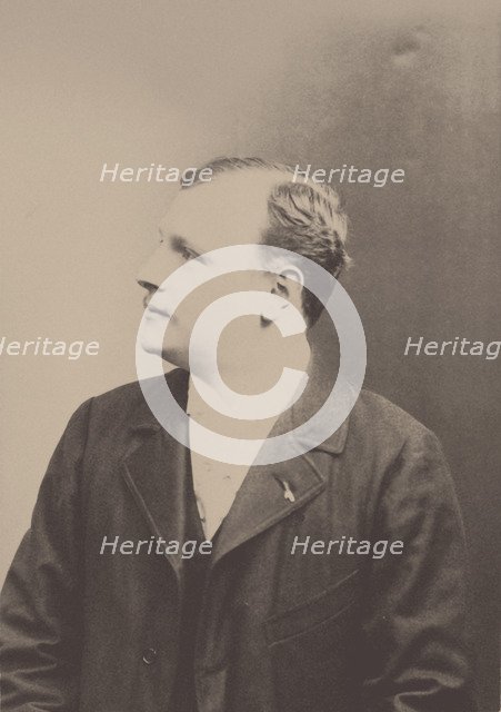 Portrait of the composer Justino Clerice (1863-1908).