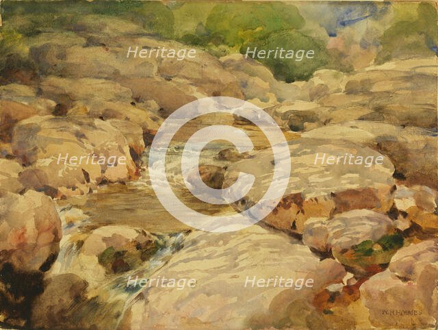 The Placid Potomac, n.d. Creator: William Henry Holmes.