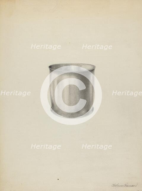 Silver Beaker, c. 1938. Creator: Holger Hansen.