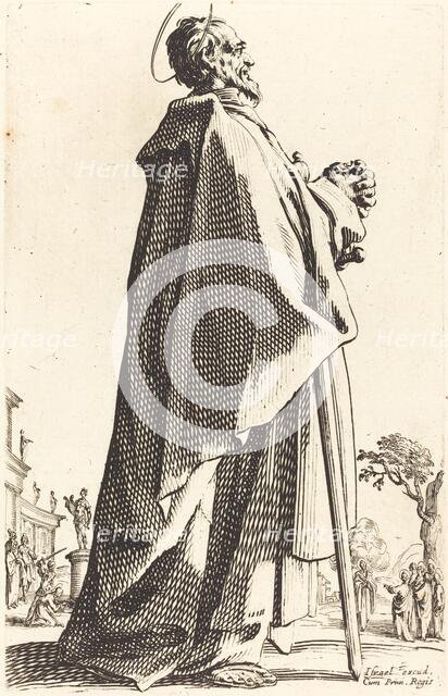 Saint Matthew, published 1631. Creator: Jacques Callot.