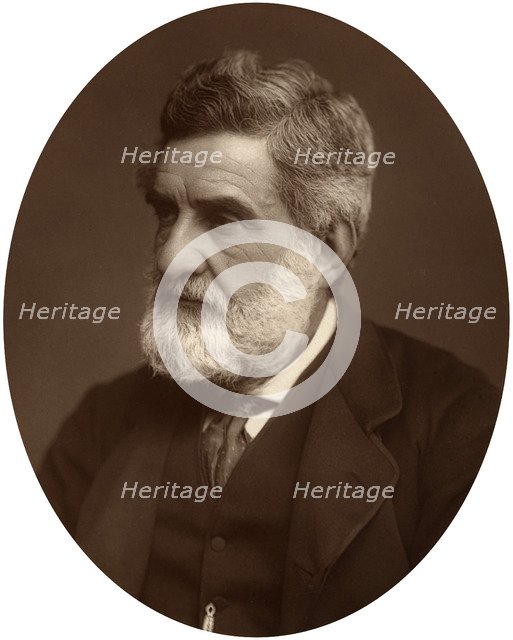 Hormuzd Rassam, explorer and archaeologist, 1881. Artist: Unknown