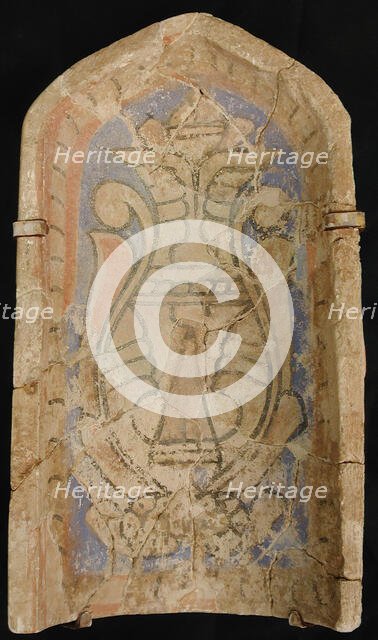 Element from a Stalactite Squinch (Muqarnas), Iran, 10th century. Creator: Unknown.