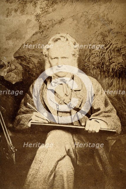 Sir Edwin Landseer, late 19th century. Creator: John & Charles Watkins.