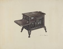 Stove, c. 1940. Creator: Sarkis Erganian.