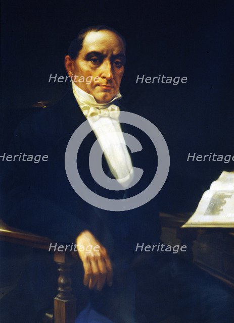 Miquel Biada i Buñol (1789-1848), promoter of the first train Barcelona-Mataró opened in 1848.