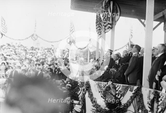 Columbus Memorial Unveiling, General View, 1912. Creator: Harris & Ewing.
