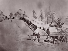 Broadway Landing, Appomattox River, 1864. Creator: William Frank Browne.