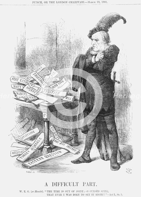 'A Difficult Part', 1881. Artist: Joseph Swain