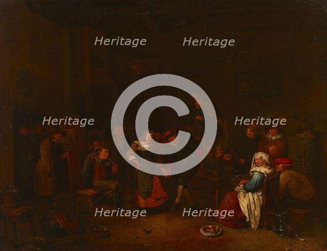 Dance at the Inn, c1700. Creator: Unknown.