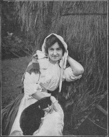 'A Farm Lassie of Manxland', 1900. Artist: Unknown.