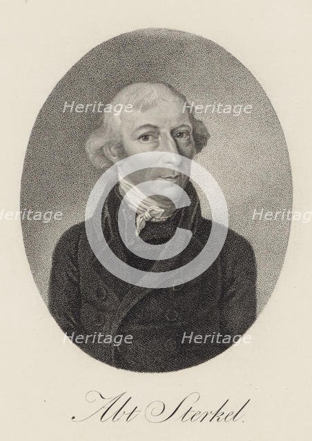 Portrait of pianist and composer Franz Xaver Sterkel (1750-1817) , 1816. Creator: Anonymous.