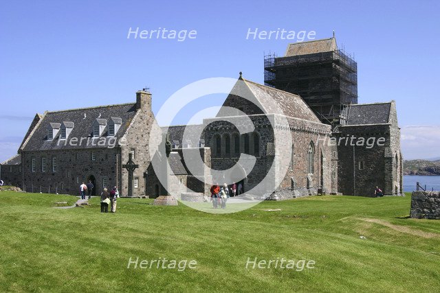 Iona Abbey, Argyll and Bute, Scotland. 