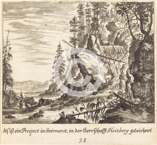 View in Stairmarck, 1681. Creator: Melchior Küsel.