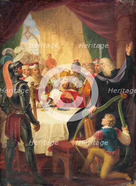 Historical Scene II, 1824. Creator: Sigmund Ferdinand von Perger.