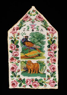 Bag, Mexican, 1840-60. Creator: Unknown.