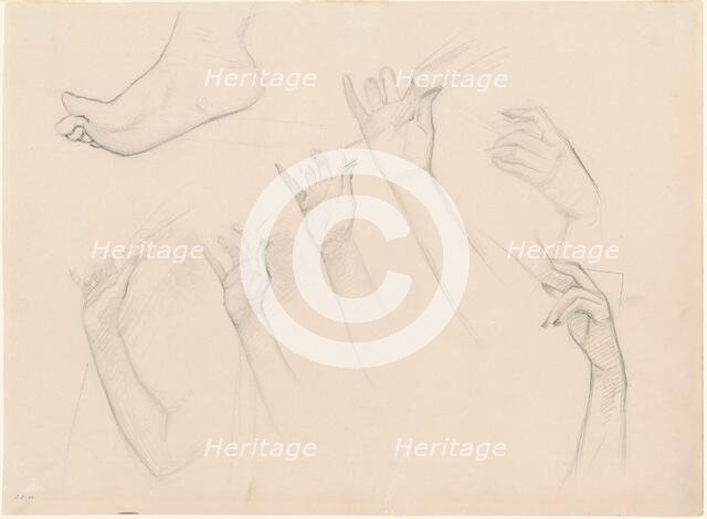 Studies for "Fumee d'Ambre Gris", 1880. Creator: John Singer Sargent.