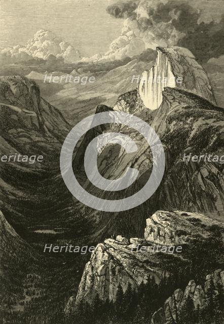 'Tenaya Canon, from Glacier Point', 1872.  Creator: John Filmer.