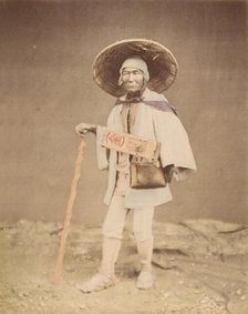 Mendicant Pilgrim, 1870s. Creator: Unknown.