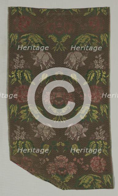 Length of Silk Textile, 1700s. Creator: Unknown.