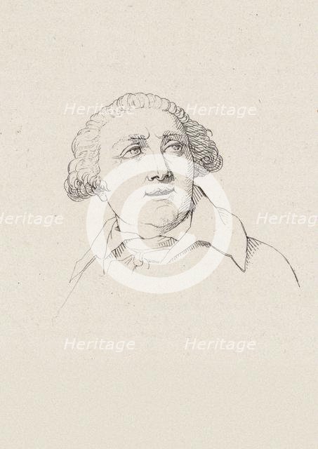 Portrait of Giovanni Paisiello (1740-1816). Creator: Frémy, Jacques (1782-1867).