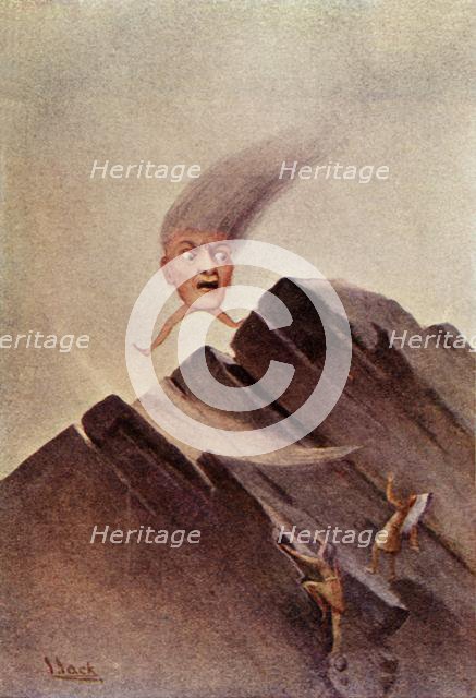 "'I see thee, I see thee! Thou shalt die'", 1914. Creator: Unknown.