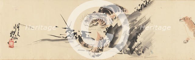 Sketches of Birds and Animals, late 19th century, before 1870. Creator: Kawanabe Kyosai.