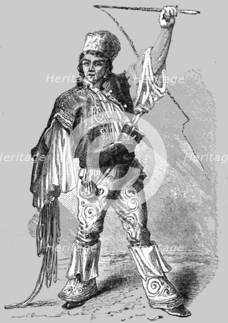 'Wallachian Postilion; A Visit to the Danubian Principalities', 1875. Creator: Nelson Boyd.