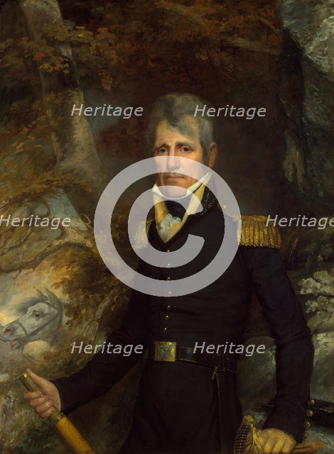 General Andrew Jackson, ca. 1819. Creator: John Wesley Jarvis.