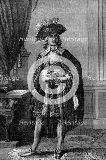 The Comte de Barras in the costume of Director, 1795-1799 (1882-1884). Artist: Unknown