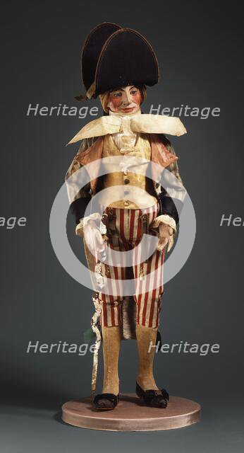 Incroyable Doll, c.1885 (fashion c.1794). Creator: Unknown.