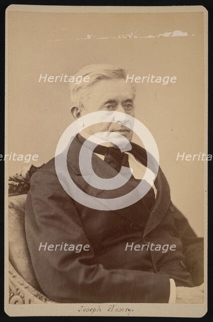 Portrait of Joseph Henry (1797-1878), Before 1878. Creator: Unknown.