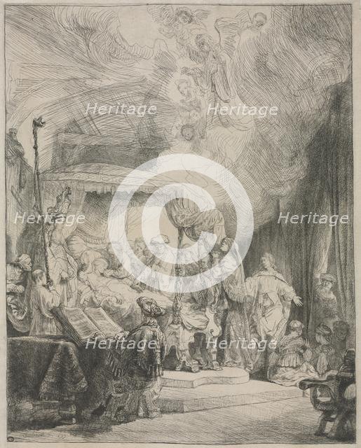 The Death of the Virgin, 1639. Creator: Rembrandt van Rijn (Dutch, 1606-1669).