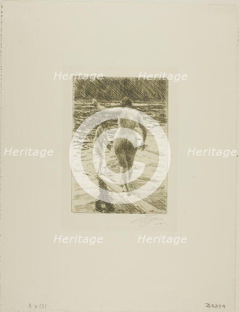 Balance, 1919. Creator: Anders Leonard Zorn.