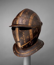 Close Helmet for a Cuirassier, Italian, ca. 1615-20. Creator: Unknown.