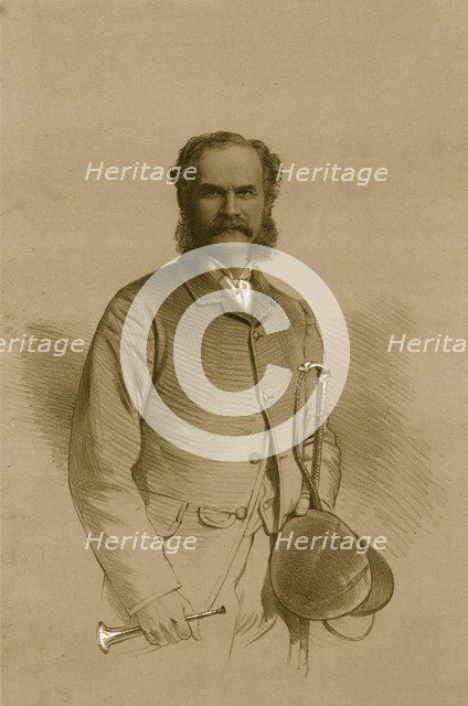 'Lieutenant Colonel A.M.Calvert', 1879. Creator: Vincent Brooks Day & Son.