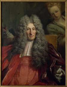 Portrait of Charles Boucher d'Orsay, provost of merchants from 1700 to 1708 (fragment), 1702. Creator: Nicolas de Largilliere.